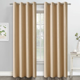 Foil Striped Printed Pattern Blackout Curtain (1 Panel)