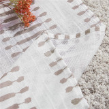 Natural Decor Faux Linen Textured with Slub Striped Pattern(One Panel)