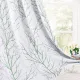 Welfare-Tree Branch Pattern Room Darkening Blackout Curtains (1 Pair)