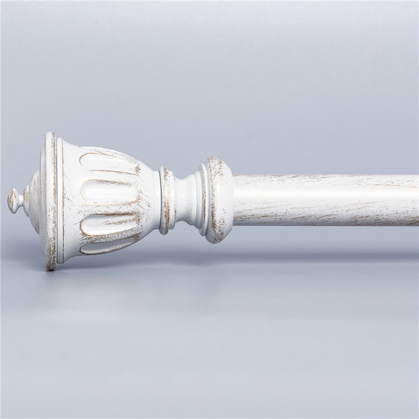 US 59.90 Decorative Single Window Drape Curtain Rod Diameter