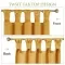 Costom Curtain,Long with Shabby Chic Ruffle Trim, Soft Silky Opaque Panel for Bathroom Shower Curtain(1 Panel)