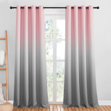 Custom Gradient Printed Indoor Blackout Curtain by RYBHOME ( 1 Panel )