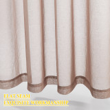 Custom Gradient printing Waterproof Linen Outdoor Sheer Curtain by RYBHOME ( 1 Panel )
