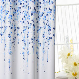 Flower pattern printed Waterproof&Rustproof Thermal Insulated Outdoor Curtain for Patio/Porch/Cabana by RYBHOME ( 1 Panel )