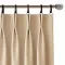 2 Layers Thermal Insulated 100% Blackout Sheer Curtains Window Drapes