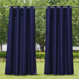 Custom Outdoor Curtains for Patio Waterproof, Thermal Insulated Rustproof Grommet Outdoor / Indoor Curtains Privacy Protect for Landscape by RYBHOME ( 1 Panel )