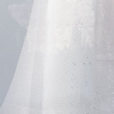 Custom Heavy-Duty White Mosquito Netting Waterproof Outdoor Sheer Curtain by RYBHOME ( 1 Panel )