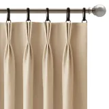 Custom Wave Window Curtain Valance with Pick-Up Accents by (1 Panel)