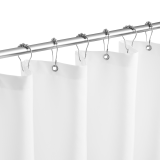 Splicing Double Sheer Creative 3 in 1 Shower Curtain