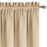 Custom 2 Layers Mix & Match Elegance Gauze & Sheer Drape Ombre Blackout Curtain ( 1 Panel )