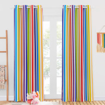 Custom Rainbow Blackout Curtain Thermal Insulated Drapes ( 1 Panel )