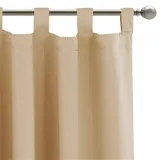Custom Blue Shell Blackout Curtain Thermal Insulated Drapes ( 1 Panel )
