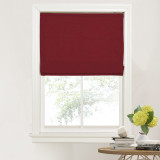 Custom Curtains Blackout Cotton Roman Shade Easy to Install