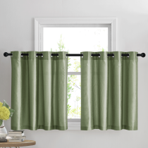 Custom Privacy Linen Curtains Light Filtering Soft Drapes for Bedroom/Living Room ( 1 Panel )