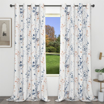 Custom Blackout Curtain Colorful Dots Thermal Insulated Drapes ( 1 Panel )