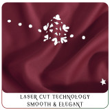 Custom Twinkle Bells and Moon Hollow-Out Blackout Curtains for Christmas ,2 Layer Window Treatment Curtain Panels (1 Panel)