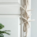 1 Pcs Natural Starfish Curtain Decoration Strap