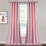 Custom Velvet Curtains All Size Living Room Blackout Curtains Heavy Duty Panels for Bedroom / Guest Room by RYBHOME ( 1 Panel )