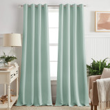 Solid Blackout Thermal Insulated Custom Curtain (1 Panel)