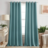 Solid Blackout Thermal Insulated Custom Curtain (1 Panel)