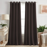 Solid Blackout Thermal Insulated Custom Curtain (1 Panel)