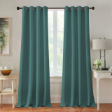 3 Layers 100% Blackout Soundproof Curtain (2 Layers of Blackout Fabric & 1 Layer of Sound Absorbent Cotton)(1 Panel)