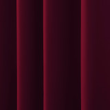 Solid Blackout Thermal Insulated Custom Curtain (1 Panel)