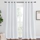 Solid Blackout Thermal Insulated Custom Curtain (1 Panel)