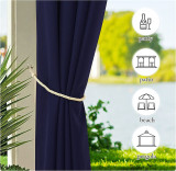 Custom Outdoor Curtains for Patio Waterproof, Thermal Insulated Rustproof Grommet Outdoor / Indoor Curtains Privacy Protect for Landscape by RYBHOME ( 1 Panel )