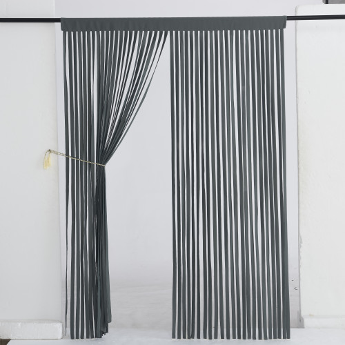 RYBHOME Upgraded Tassel Door Curtain, Partition Cord Curtain, Modern Bedroom Balcony Hanging Curtain( 1 Panel )