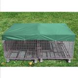 RYBHOME Waterproof Sun Block Dog Run & Pet Kennel Shade Cover (Dog kennel not included)
