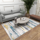 Faded Mix Washable Rug  by RYBHOME ( 1 Panel )
