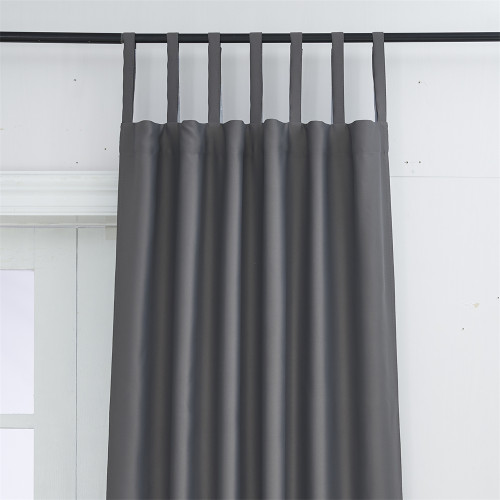 RYBHOME Waterproof Curtains, Outdoor Shading Curtain Rod Extension Velcro ( 1 Panel )