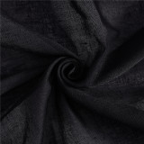 Linen - Black
