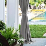 RYB HOME Custom Magnetic Holdbacks for Drapes - Indoor Outdoor Curtains Window Draperies Ropes Solid Color, 4 PCS