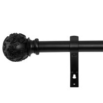 RYB HOME Adjustable Curtain Rods with Vine Final Set, Suitable for Living Room Bedroom Dining Blackout Curtains