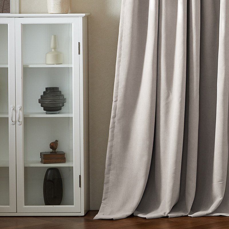 RYB HOME Solid Blackout Velvet Curtain