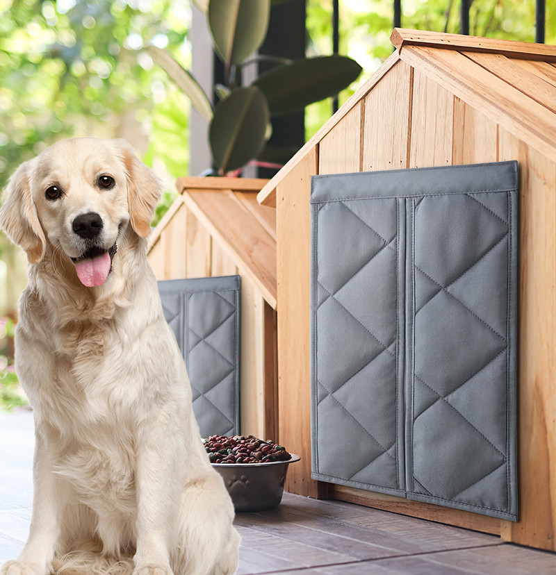 RYB HOME Custom Thermal Insulation Pet Door Replacement Covers