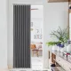 Custom Pleated Blackout Door Curtain Set with Hooks, Style Folding Doors for Room Separate Window Blinds for Living Room Bedroom Office Doorway French Door, 1 Panel