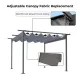 Pergola Canopy Replacement Fabric Products by 1 Panel