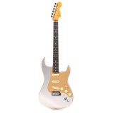 Fender American Ultra Stratocaster Quicksilver w/Ebony Fingerboard & Anodized Gold Pickguard