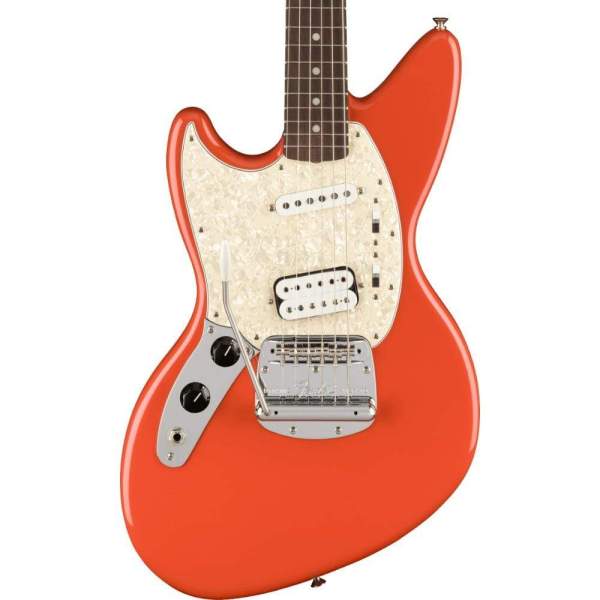 Fender Artist Kurt Cobain Jag-Stang LEFTY Fiesta Red