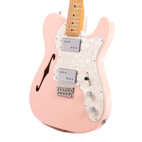 Fender Vintera '70s Telecaster Thinline Shell Pink w/4-Ply Aged Pearl Pickguard