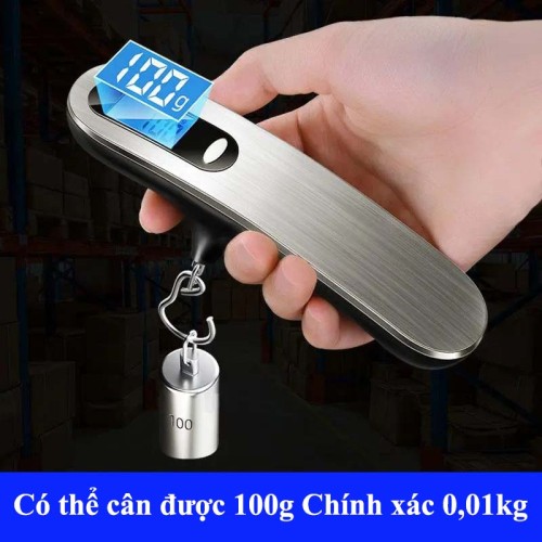 Cân điện tử cầm tay Cân chính xác Nhỏ bé tiện lợi Màn hình hiển thị lớn  Cân chính xác 