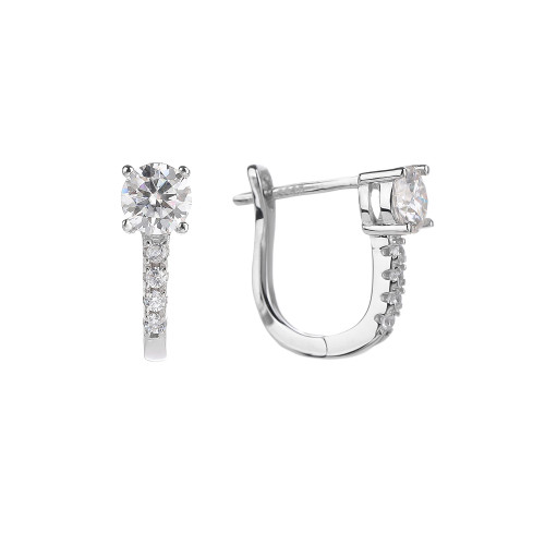 [Favoured One] 0.5CT Lucky Moissanite Silver Earrings