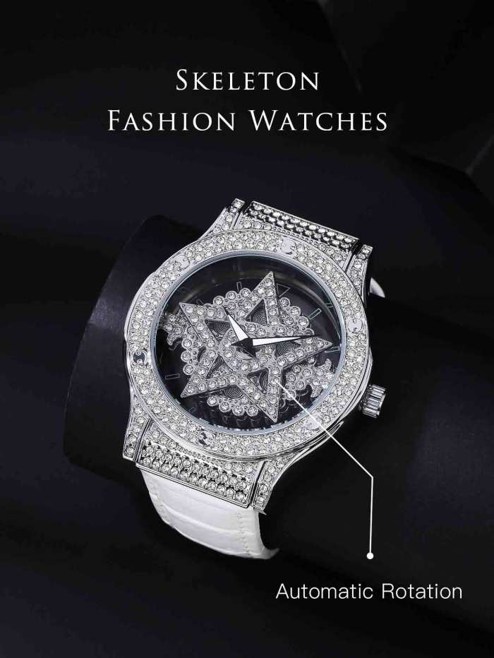 Quality skeleton cheap watches