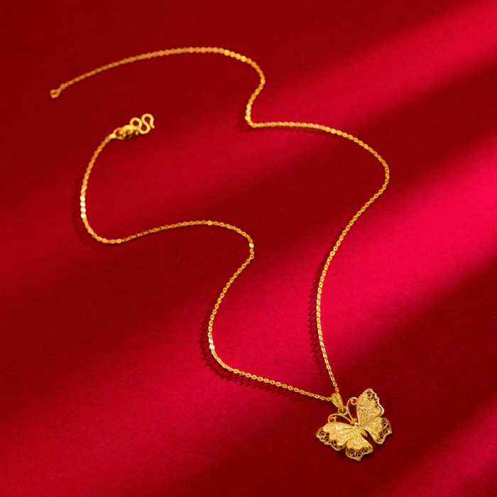 [Messenger of Beauty] 24K Gold Plated Necklace