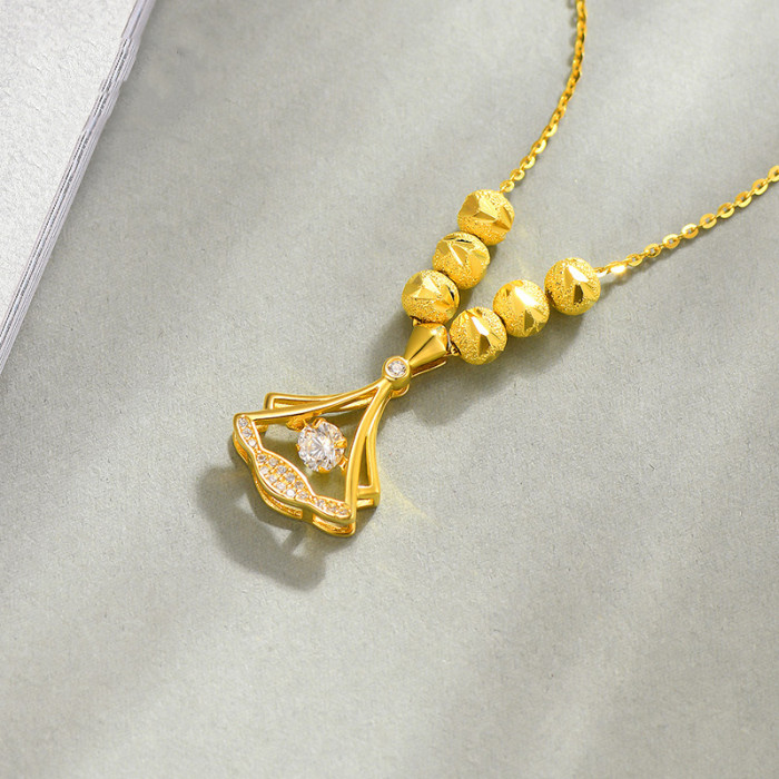 24k gold plated jewelry top