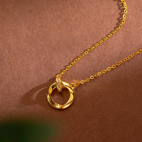 「Fall in Love」24K Gold Plated Necklace