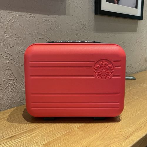 Suitcase Siren Mermaid logo Christmas Red Luggage Travel Business Classic Bag